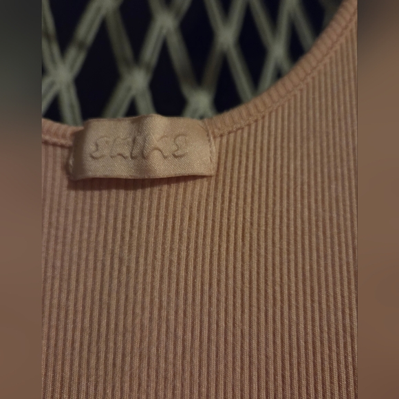 SKIMS Rare Peach Soft Lounge Dress - SIZE S - Picture 5 of 7